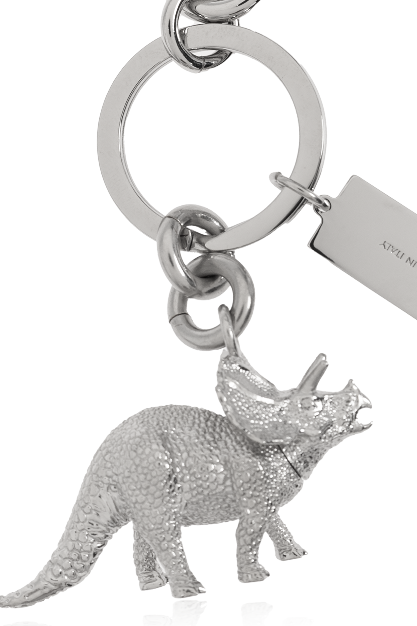 Silver Keyring with a pendant MM6 Maison Margiela - Vitkac Canada